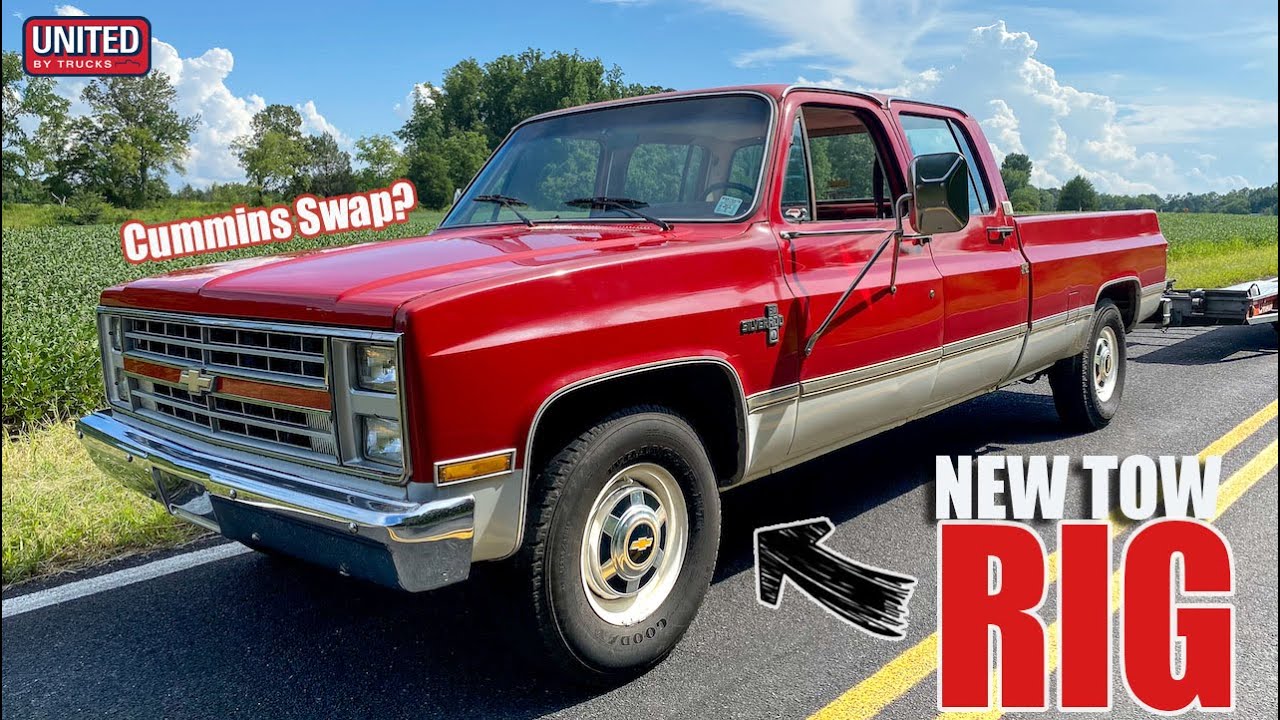 SHOULD WE CUMMINS SWAP OUR 69K MILE BIG BLOCK, ONE TON CREW CAB SQUAREBODY?