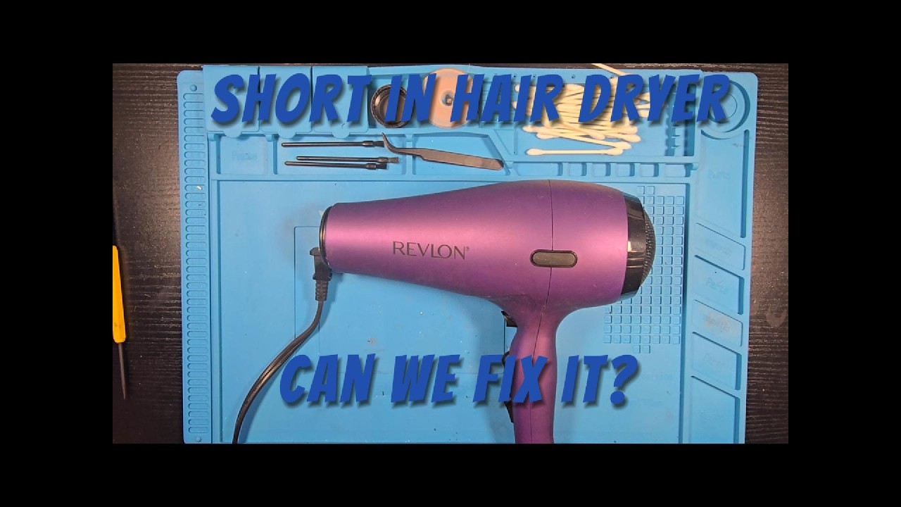 Hair Dryer Short - Can We Fix It?
