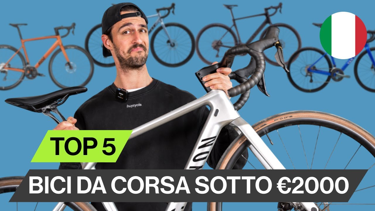 Le migliori bici da corsa sotto i 2000 € nel 2025!