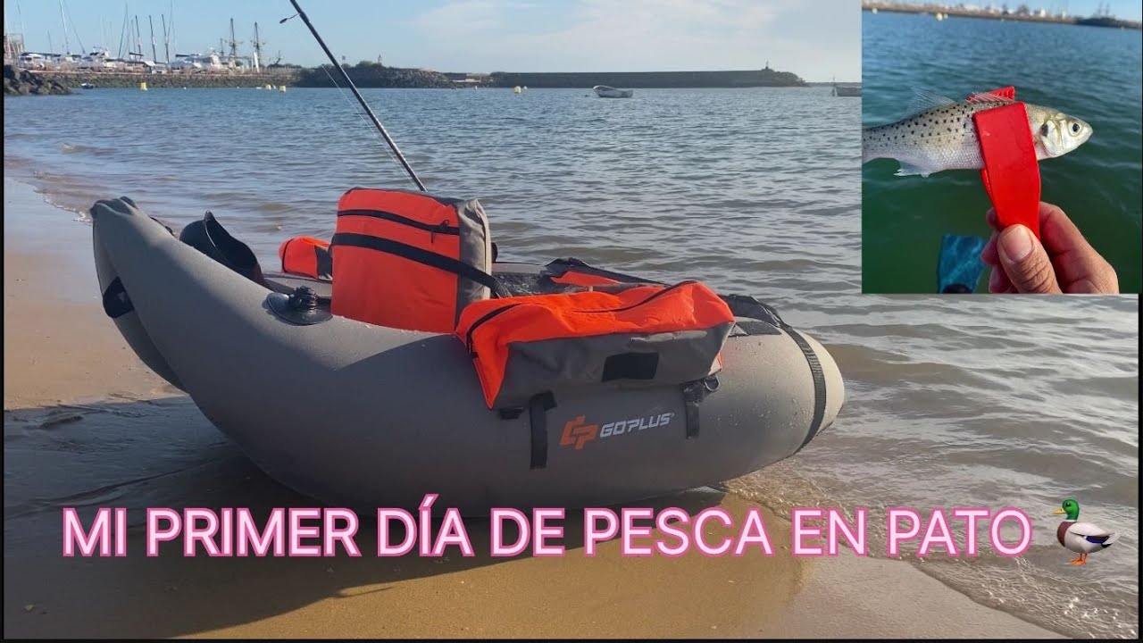 PESCANDO POR PRIMERA VEZ DESDE PATO