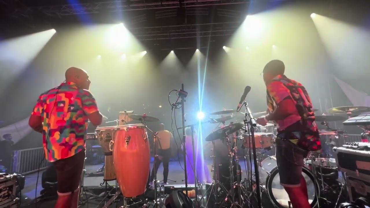 Mickael Lordelot and I playing AYE with @kassav in Martinique (2023 Nov 25th) [EAR MONITORS SOUND]