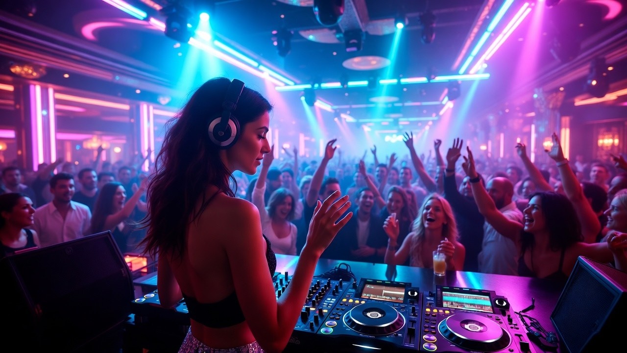 High-Voltage Euro Disco 80s | Electric Neon Club Mix for Midnight Party Lovers 💫
