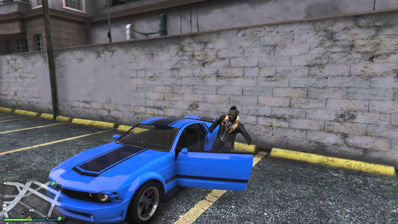 Grand Theft Auto Online Car Bomb with Ultra Blue Dominator