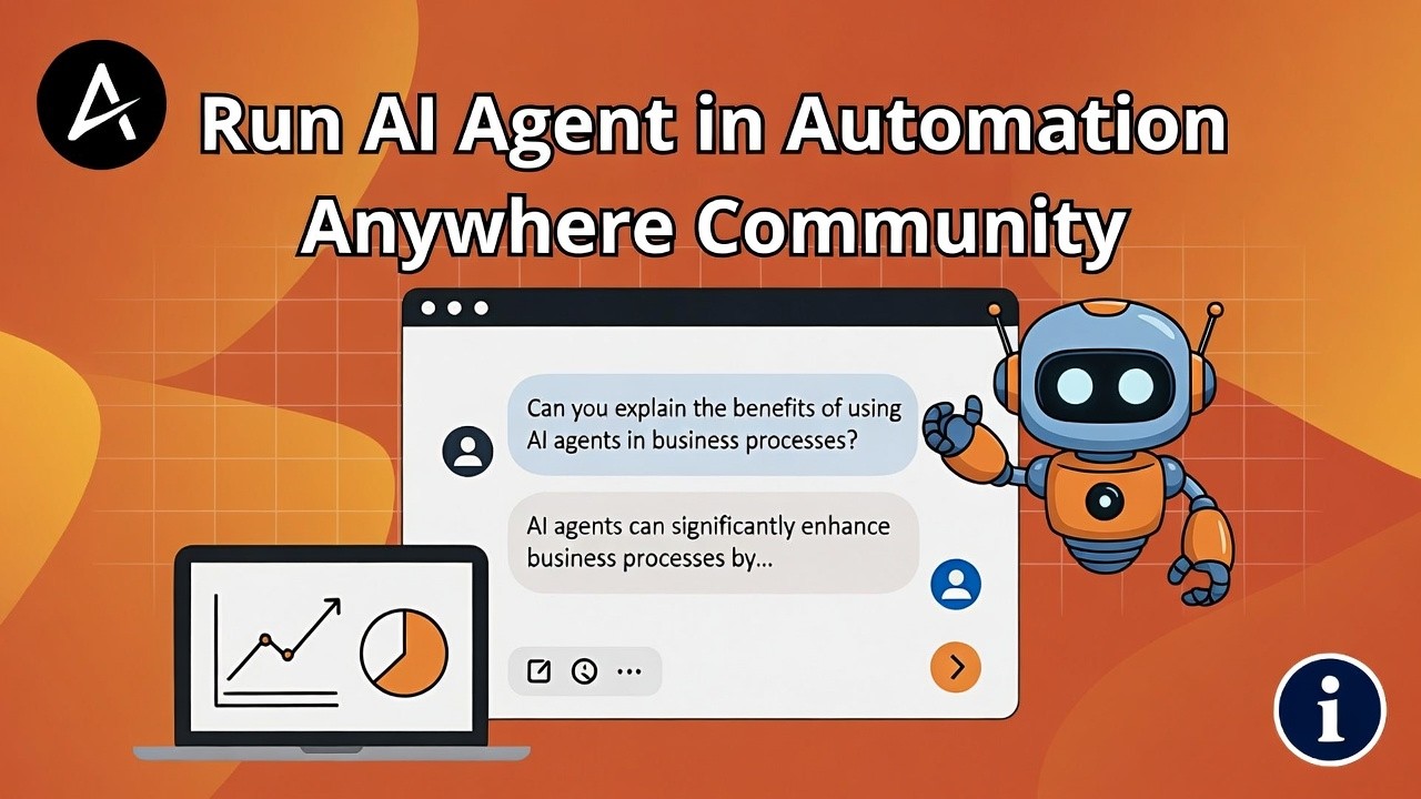 9. Connect and Run AI Agents in Automation Anywhere Community Edition