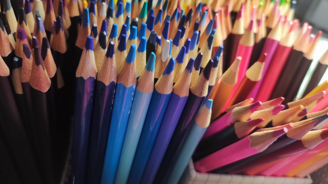 Mon matériel de coloriage : mes crayons de couleur