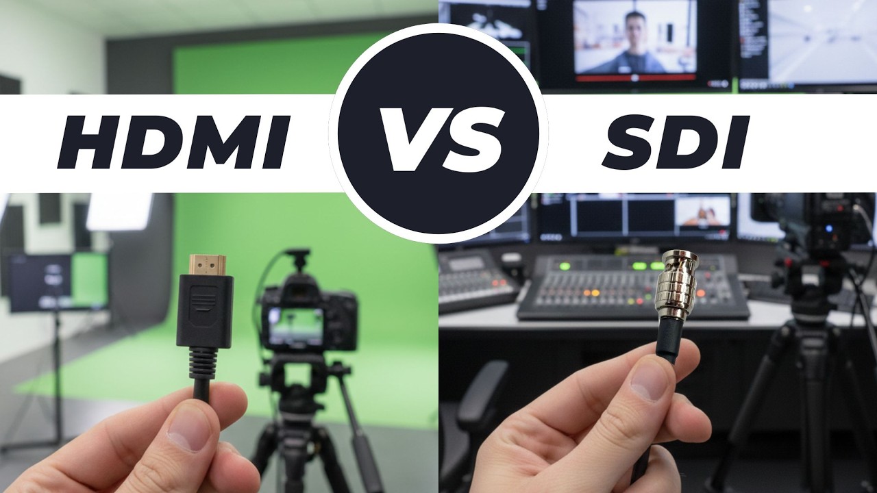 SDI против HDMI: реальные различия (руководство 2026 года)