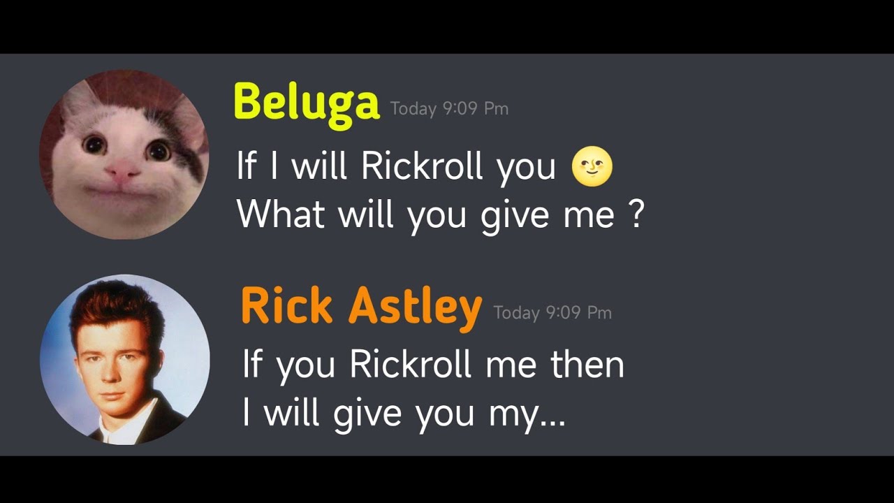 Can Beluga Rickroll Rick Astley ?... | Beluga vs Rick Astley | Beluga | Rick Astley (4k)