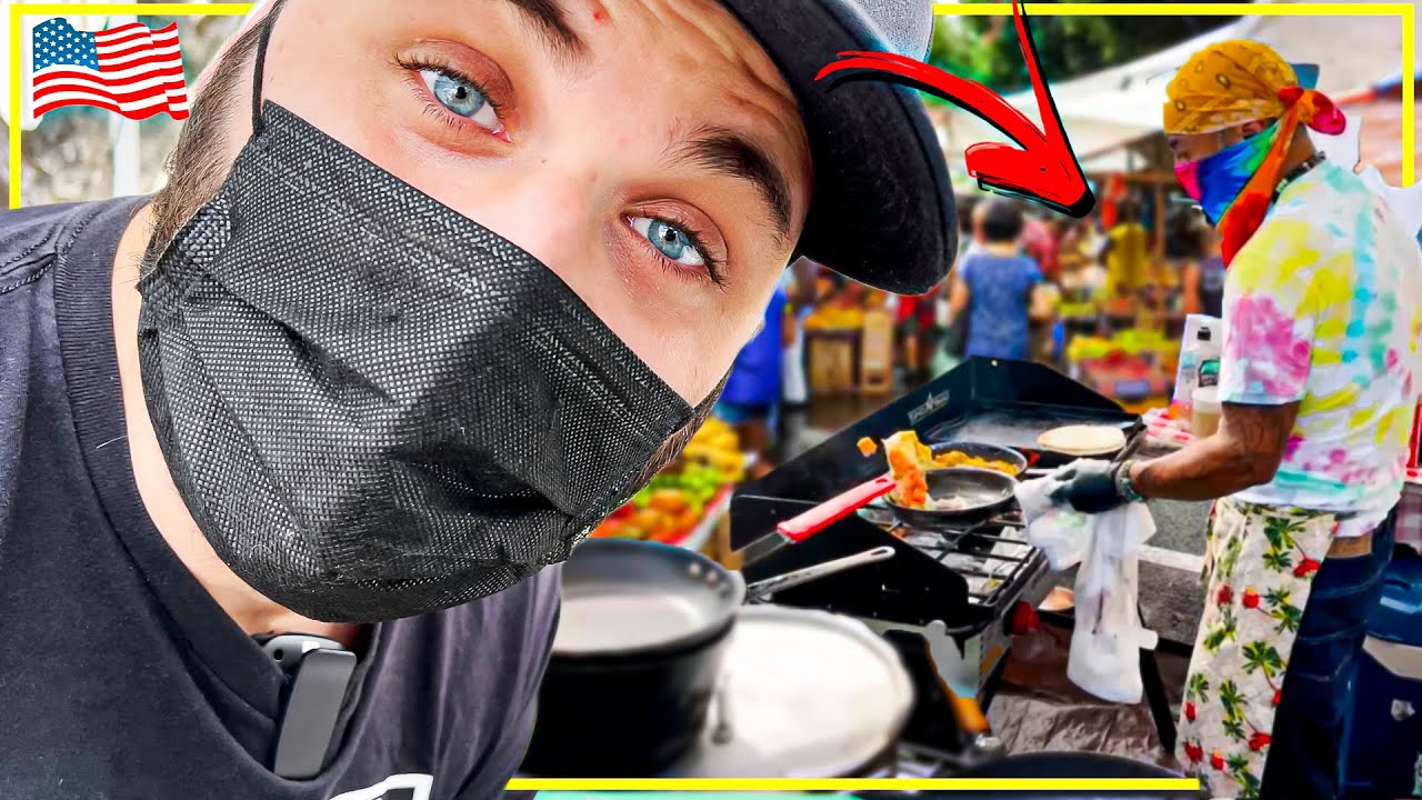 CONHECENDO UMA FEIRA DE RUA NOS ESTADOS UNIDOS PELA PRIMEIRA VEZ (PARECE O BRASIL)