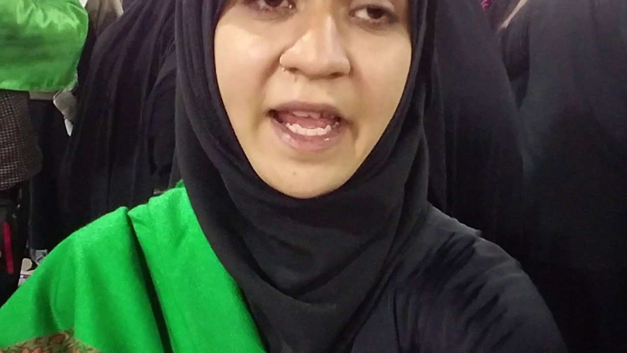 Syeda Falak Zehra Rizvi at Karbala 2018_19