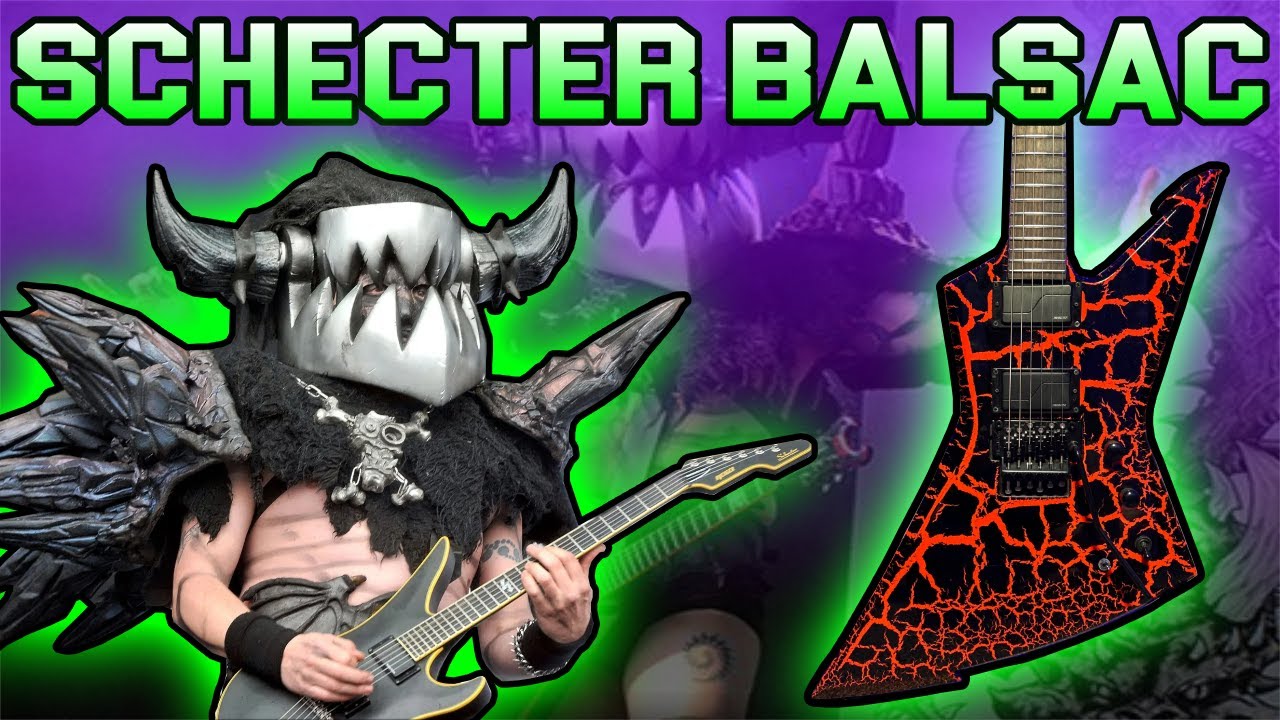 Schecter BälSäc E-1 FR - GWAR Guitar Demo