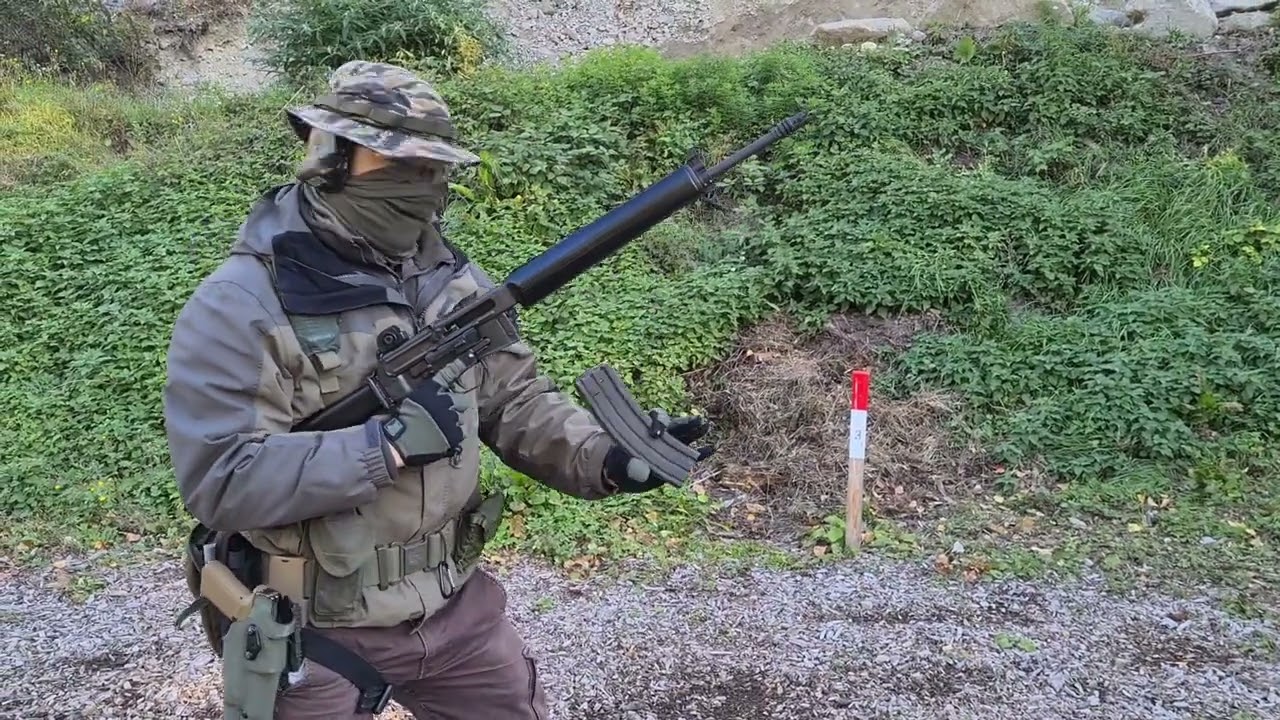 Never fired Armalite Howa AR-180 first impressions with @deltaromeo_86.
