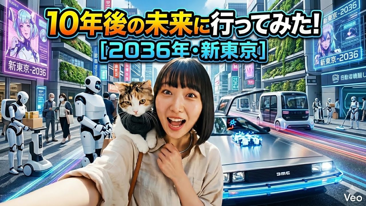 10年後の未来に行ってみた！