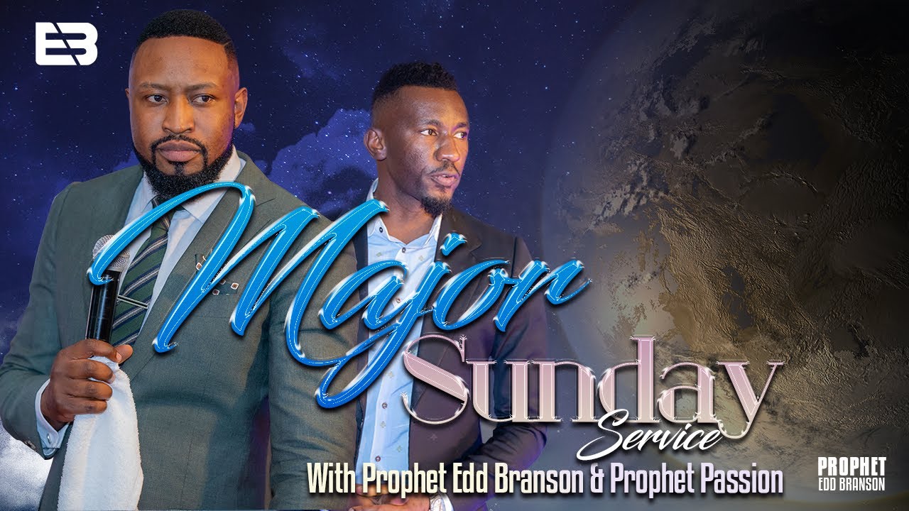 Prophet Edd Branson and Prophet Passion Live sunday Service part 1