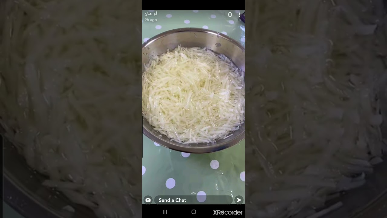 طريقة البطاط المبشور المقلي - أم حنان