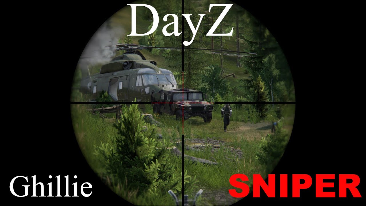 Älä kävele ghillien tähtäimeen - DayZ