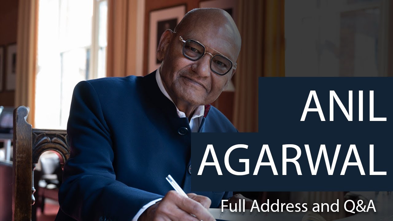 Anil Agarwal: Industrialist | Full Address and Q&A | Oxford Union