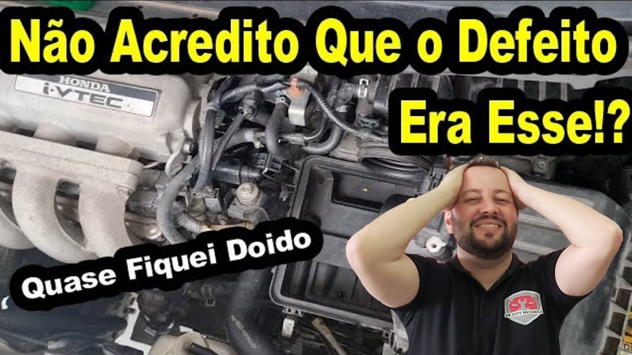 Defeito Que Quase me Deixou Doido!!! Honda Com Problema de Aceleração