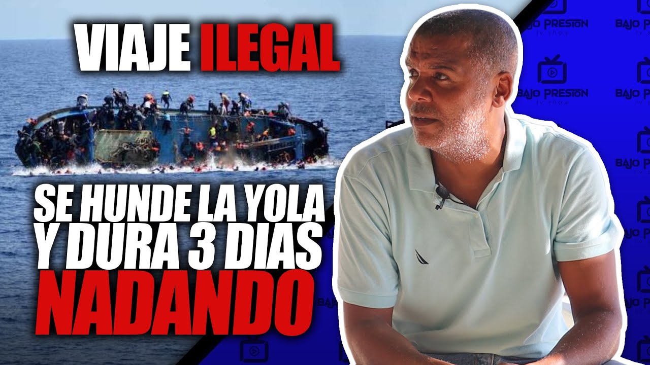 SE HUNDE LA YOLA Y DURA 3 DIAS NADANDO EN PLENO MAR / VIAJE ILEGAL A PUERTO RICO