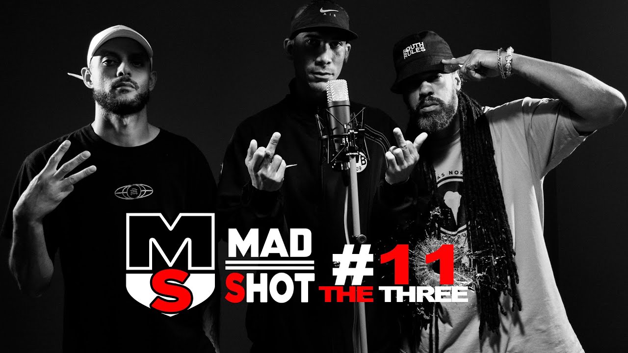 MadShot #11 The Three | La Zaga, Gegga, Dann Niggaz (prod. Ales Fabiani) | One Shot