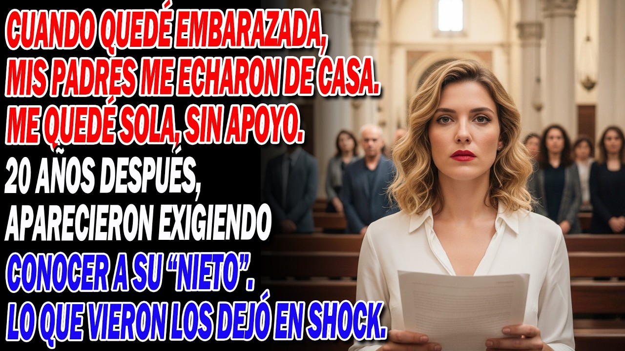 💔🤰 Mis padres me repudiaron embarazada — años después suplicaron conocer a mi hijo…