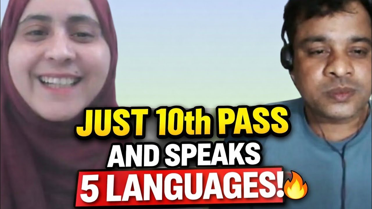 Just 10th pass and speaks 5 language / Spoken English Practice 