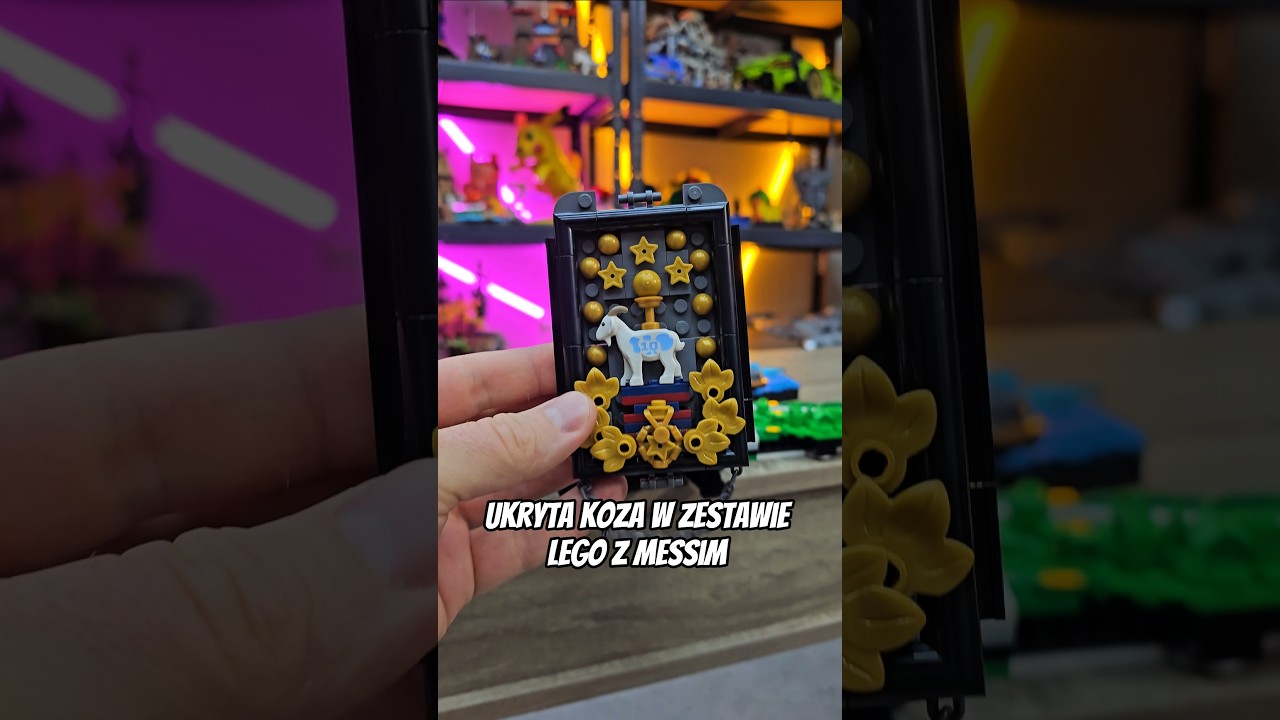 Ukryta koza w zestawie LEGO z Messim! GOAT!