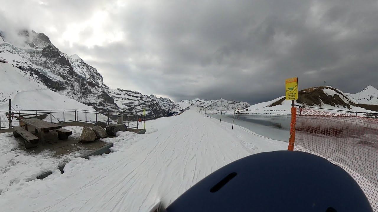 Jungfrau Kleine Scheidegg Ski Blue 31 Chillhop 4K