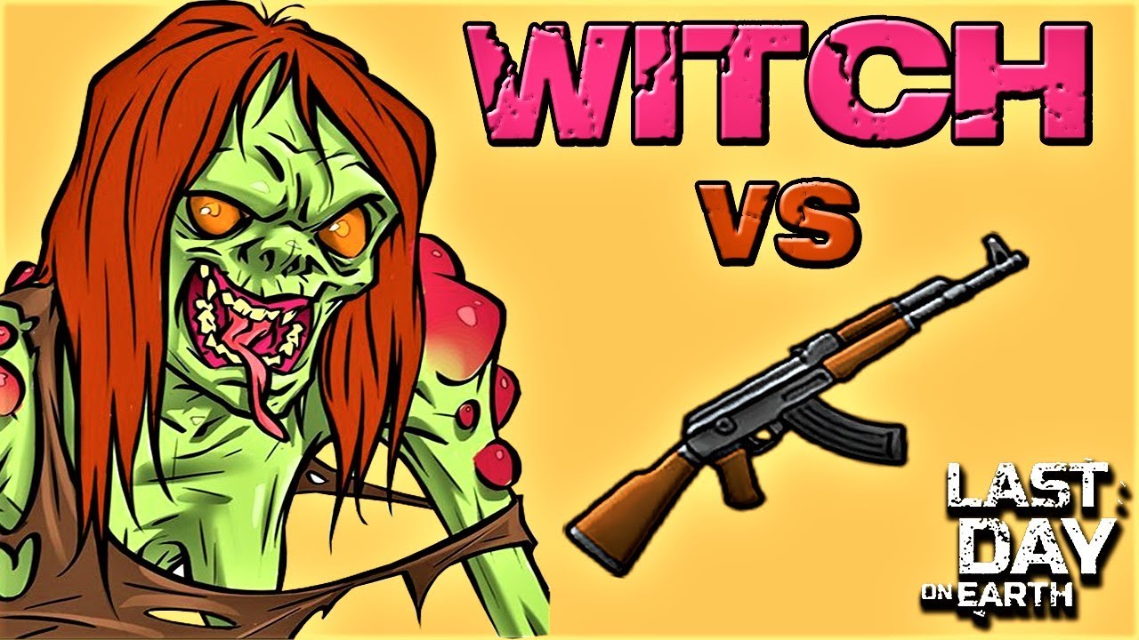 Witch vs AK-47 - LDOE - Last Day On Earth