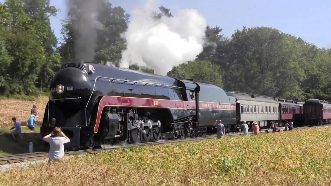 Strasburg Railroad Steam Reunion with 4-8-4 #611 & 4-8-0 #475 part 2