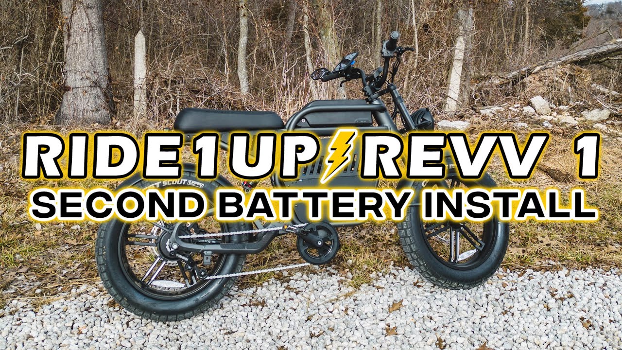Making the Ride1Up REVV 1 a LONG RANGE EBIKE! ⚡ Second Battery Install