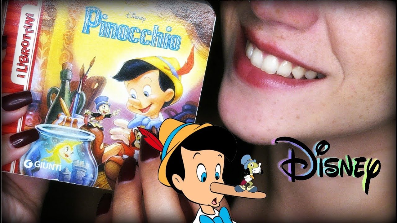 📖 FAVOLA della BUONANOTTE😴 *PINOCCHIO*🤥🦗🧚‍♂️| Whispering e Tapping| ASMR ITA