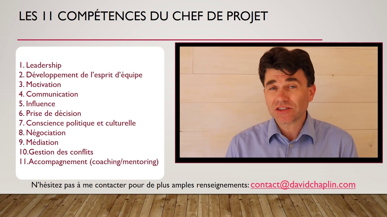 PMP®  Les 11 compétences du chef de projet