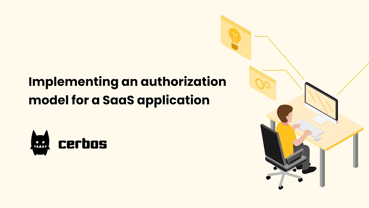 How to implement an authorization model for a SaaS application