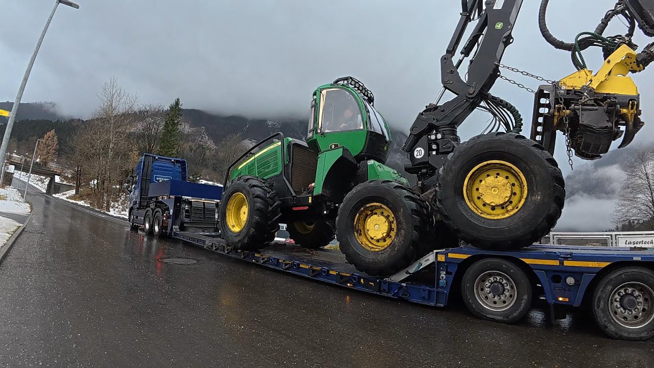 🌲 POWERCUTTING 🌲 John Deere 1470G & H425 / T - Winch 10.3 / MS 500i [ 1 : # ]