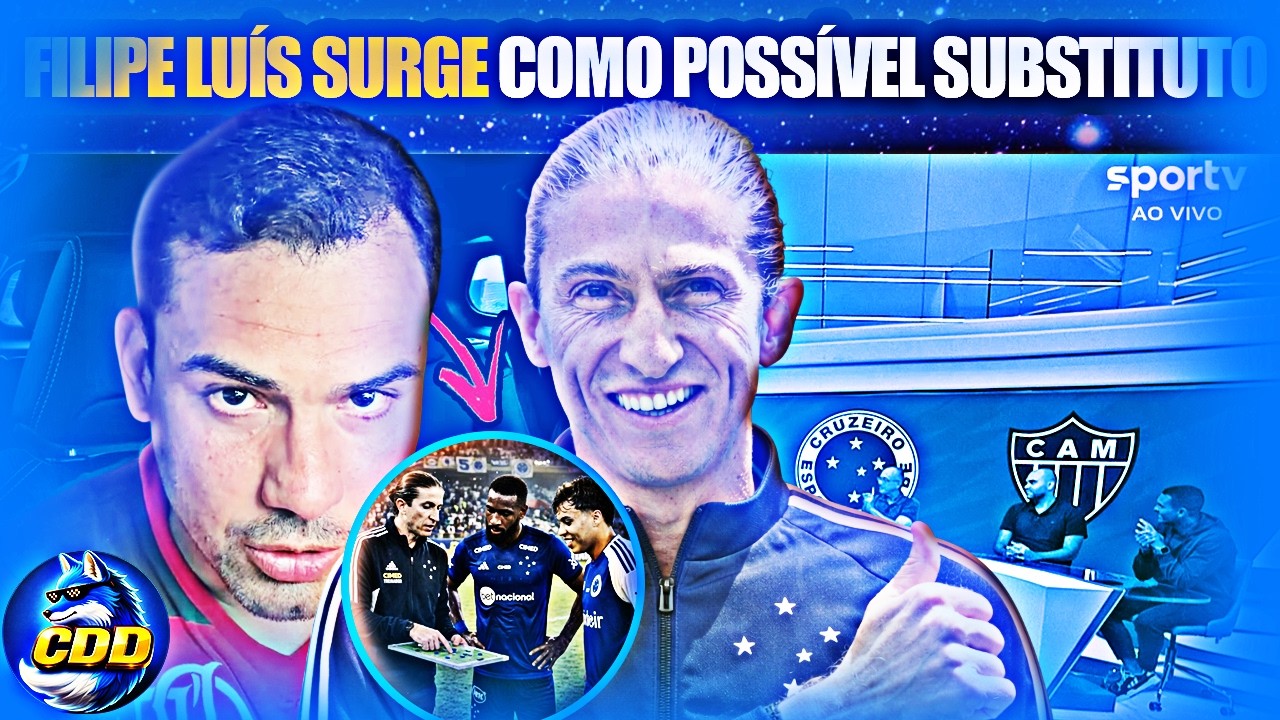 🦊😱 CRUZEIRO BUSCA FILIPE LUÍS PRA SUBSTITUIR TITE EM UM EVENTUAL VICE DO MINEIRO
