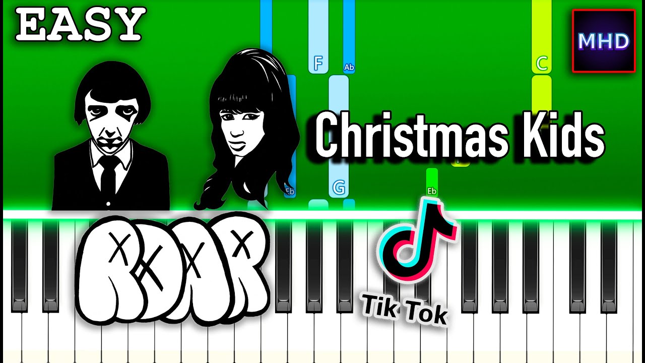 Roar - Christmas Kids - Piano Tutorial [EASY]