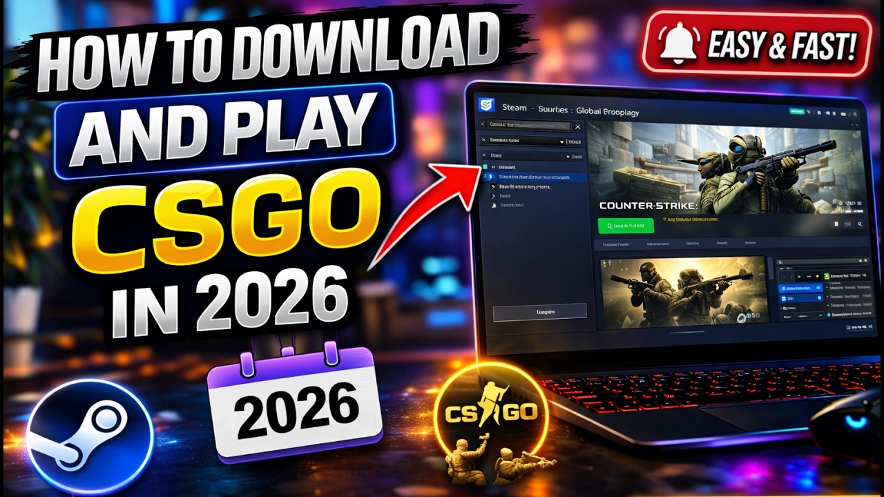 🔧 Как скачать и играть в CSGO в 2026 году (Как играть на серверах сообщества CSGO онлайн)
