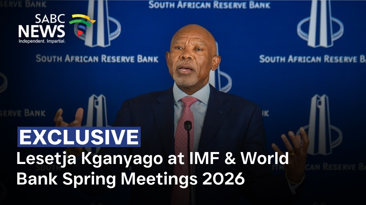 EXCLUSIVE with Lesetja Kganyago at IMF & World Bank Spring Meetings 2026