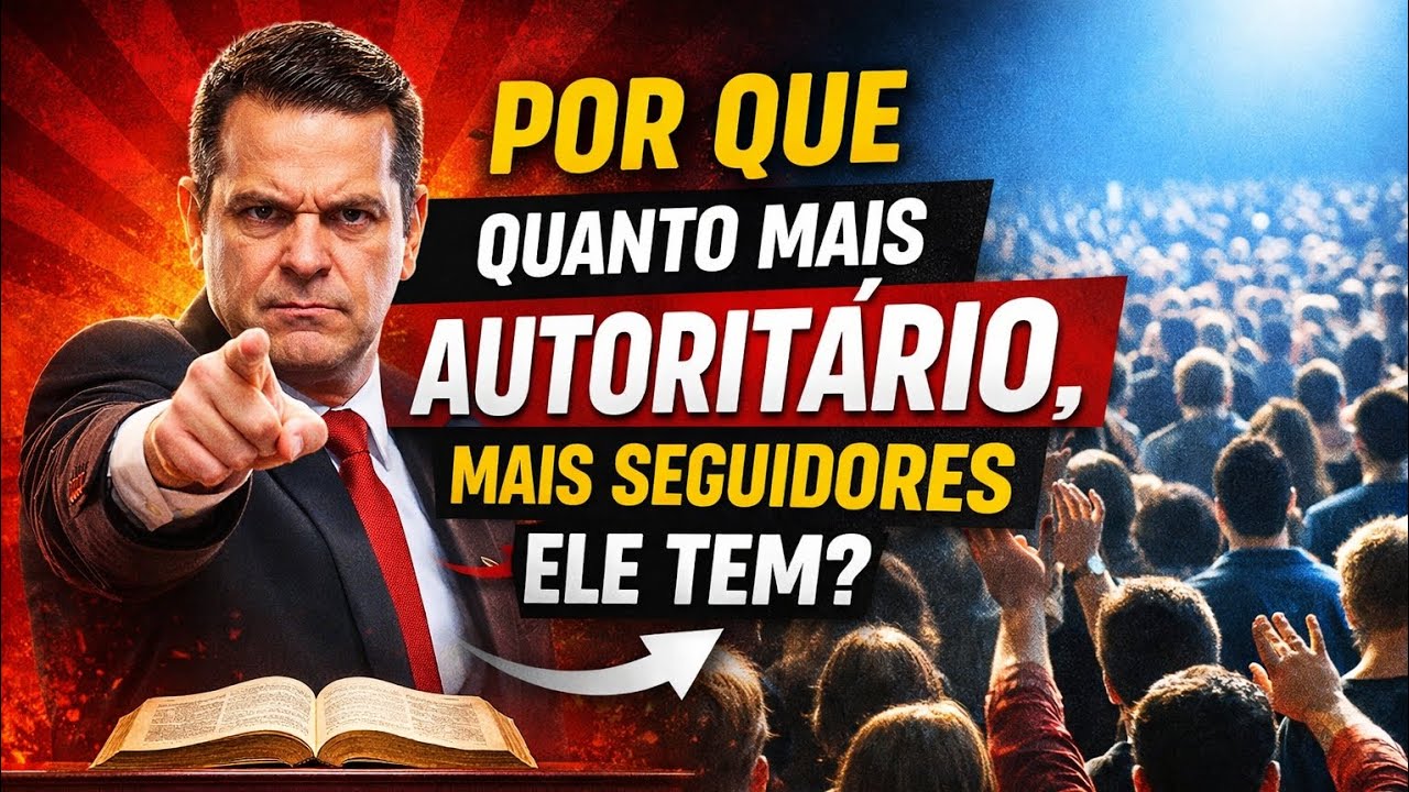 Por que quanto mais autoritário,mais seguidores...