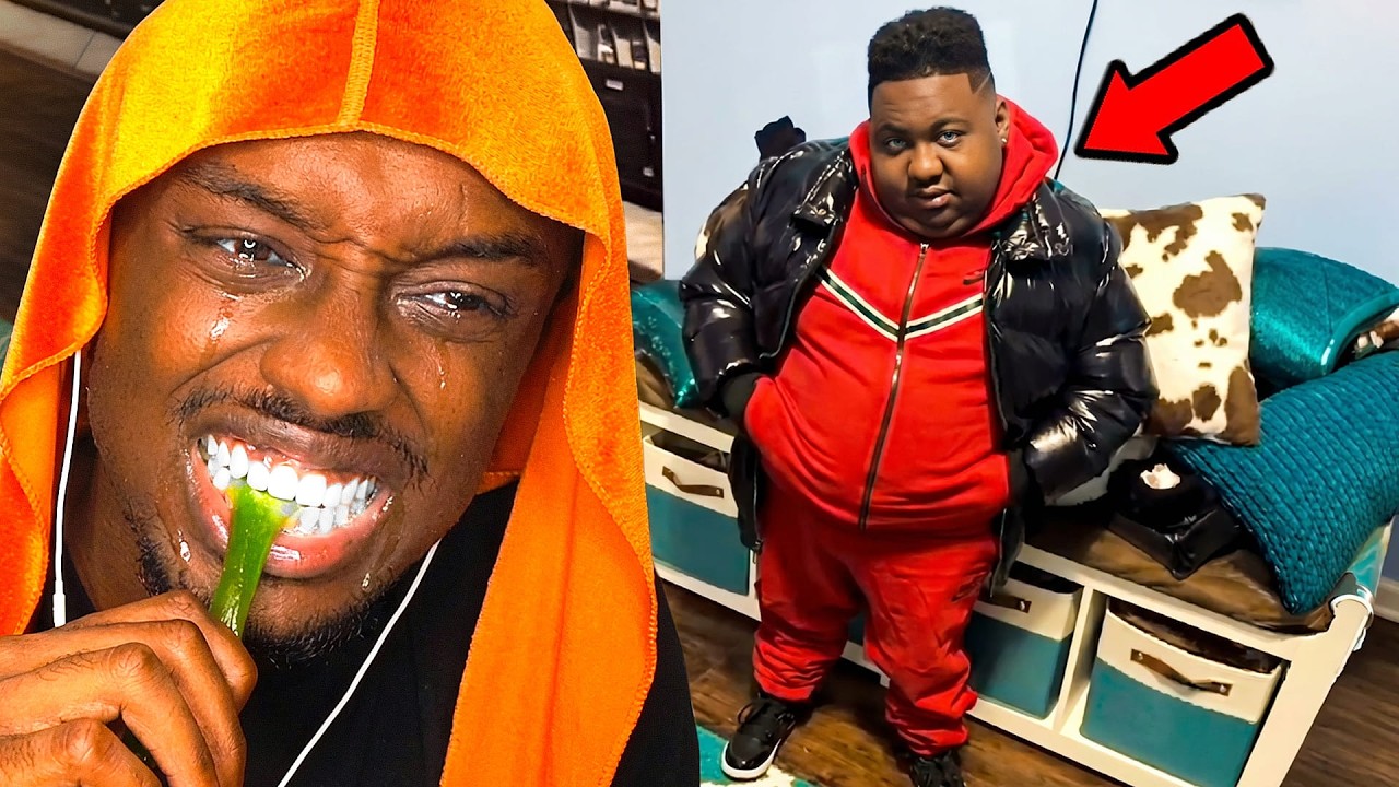 Каждый смех = один укус острого мармеладного червячка