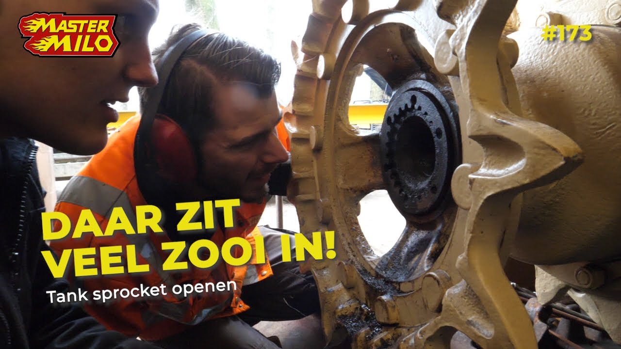 Hoe gaan we de Tank sprocket demonteren? #173