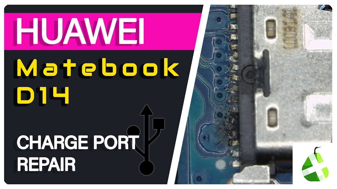 Huawei Matebook D14 Charging Port