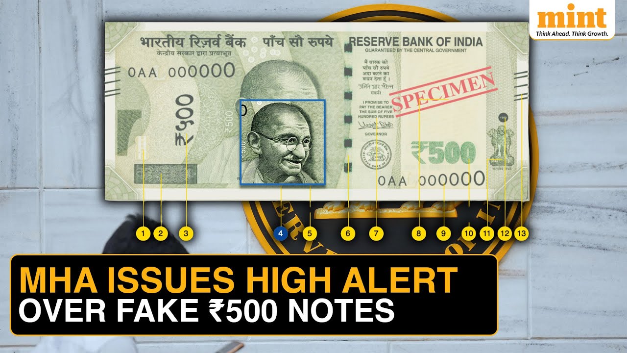 How To Check If ₹500 Note Is Fake Or Real? Home Ministry Warns About Counterfeit&nbsp;Currency&nbsp;Notes