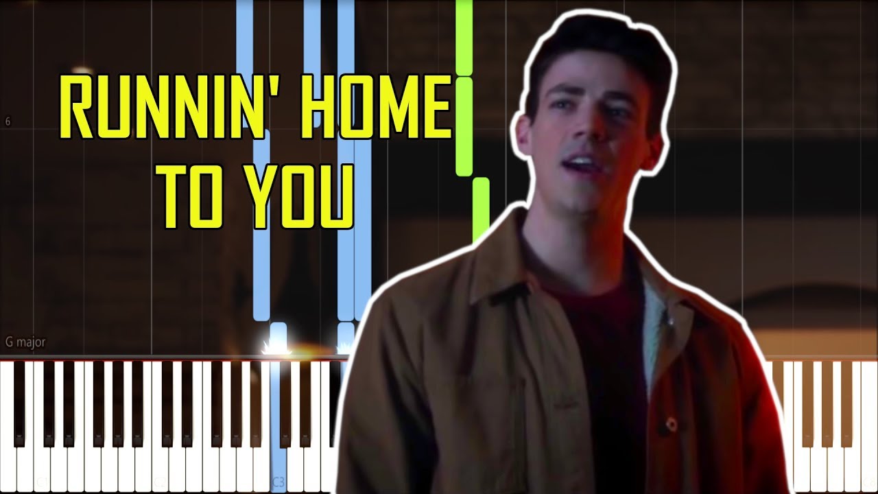 Runnin' Home To You - The Flash: Duet [Synthesia Piano Tutorial]