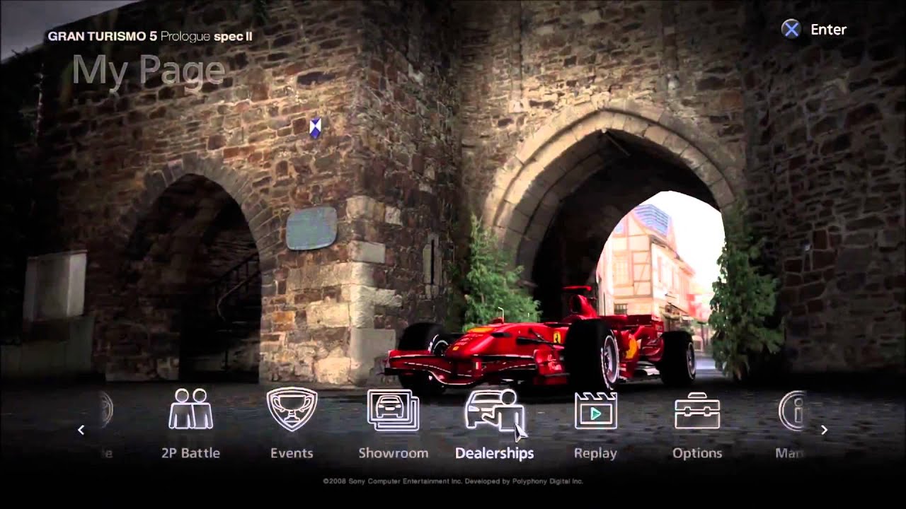 How to get any car on Gran Turismo 5 Prologue PS3