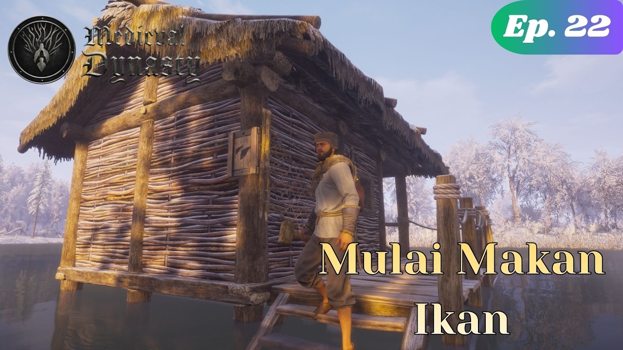 Pembuatan Fishing Hut, Ambil Quest dan Clay tapi diserang 🐺[Medieval Dynasty | Indonesia] [Ep.22]