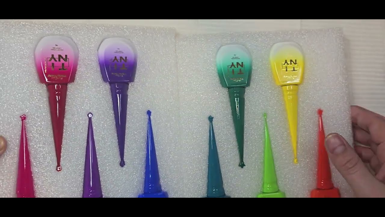 Tiny Gel Polish Collection | Zillabeau Haul | Korean Nail Art #diynails #nailart #koreannails