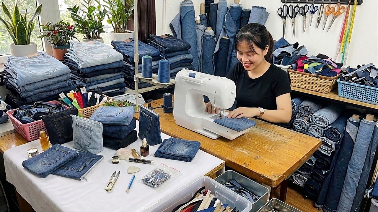 This Easy Sewing Tips Will Create a Useful New Items from Old Jeans That You Should Own