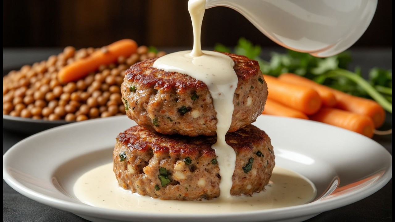 Niemand wird glauben, dass es in diesen Schnitzel kein Fleisch gibt! Die leckersten Linsen-Schnitzel