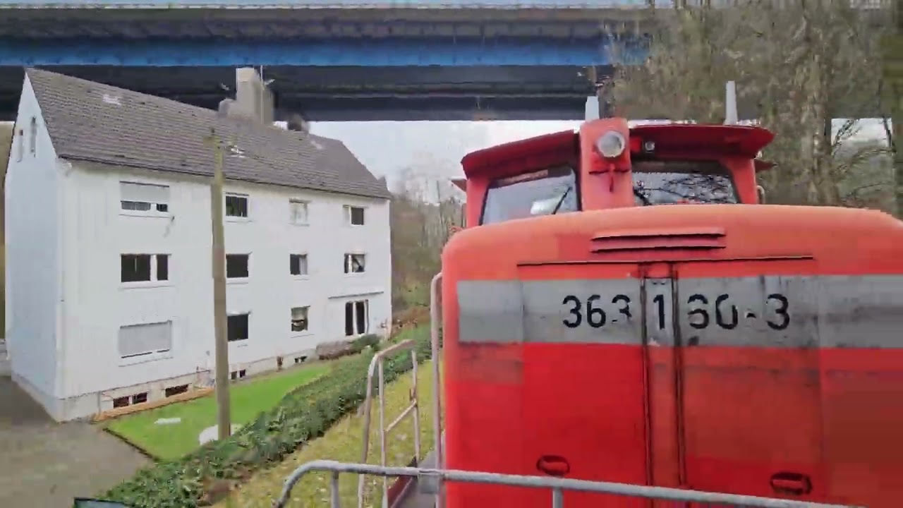 V60 Nostalgie mit Holzwaggons: Oberbarmen → Beyenburger Stausee 1/2 - 4k60fps